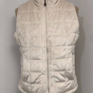 Womens Cream Vest. Large